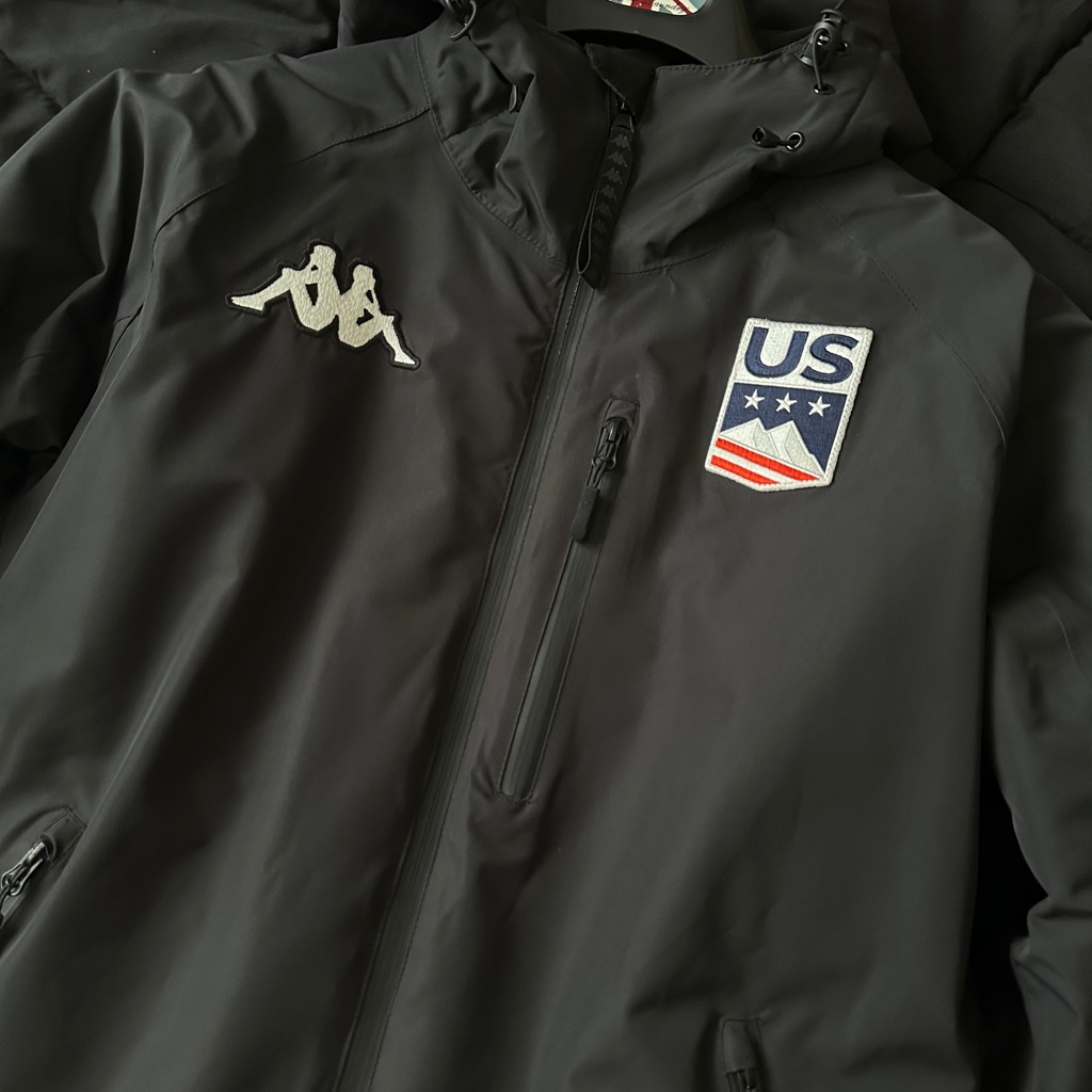 Kappa Us Ski Team Black Jacket